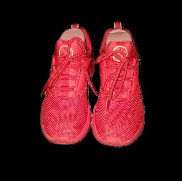 Puma | Women's Red Sneakers - Picture 2 of 5